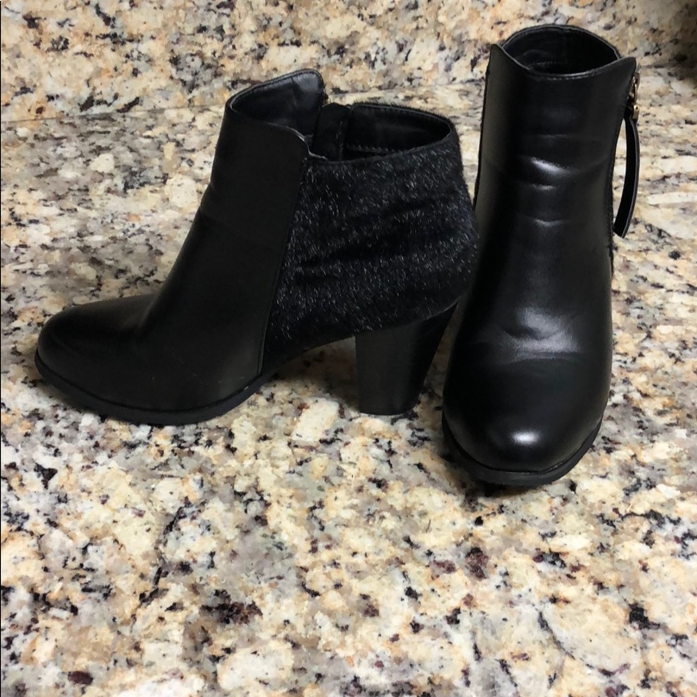 Black booties